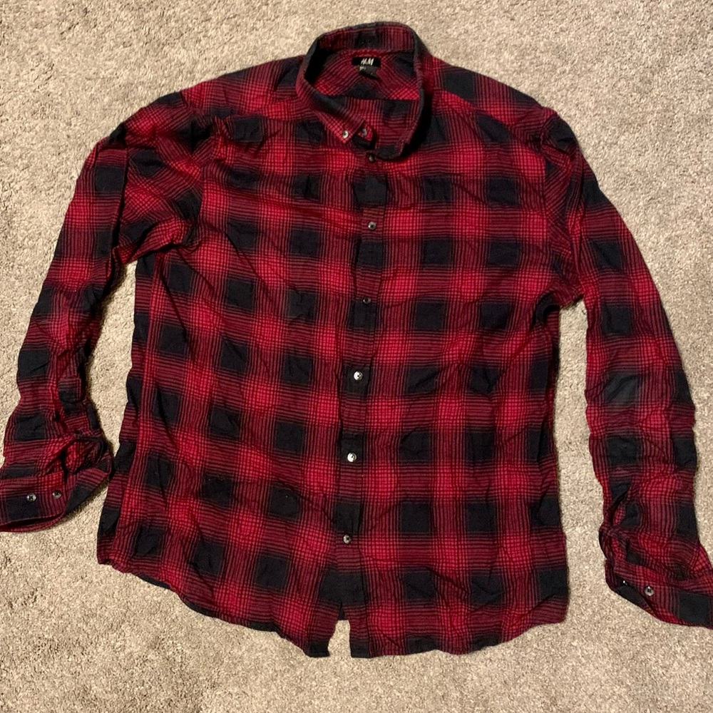 H&M Button Down / Western / Large
